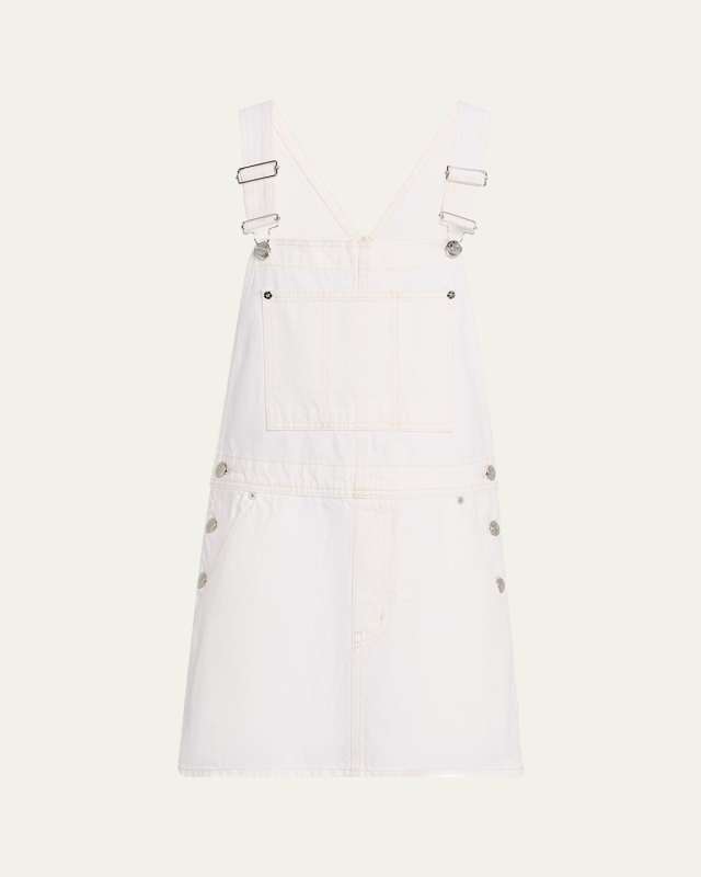 The Skirtall Denim Mini Dress